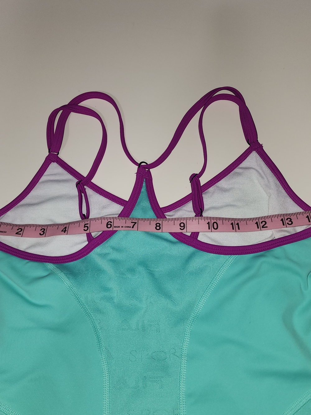 Fila Teal Performance Running Tank - Picture 9 of 11